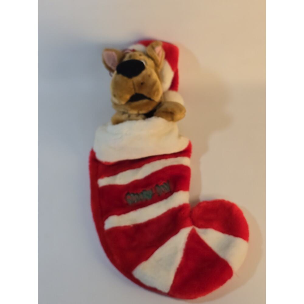 Gemmy Cartoon Network Singing Talking Scooby Doo Christmas Stocking works 2002